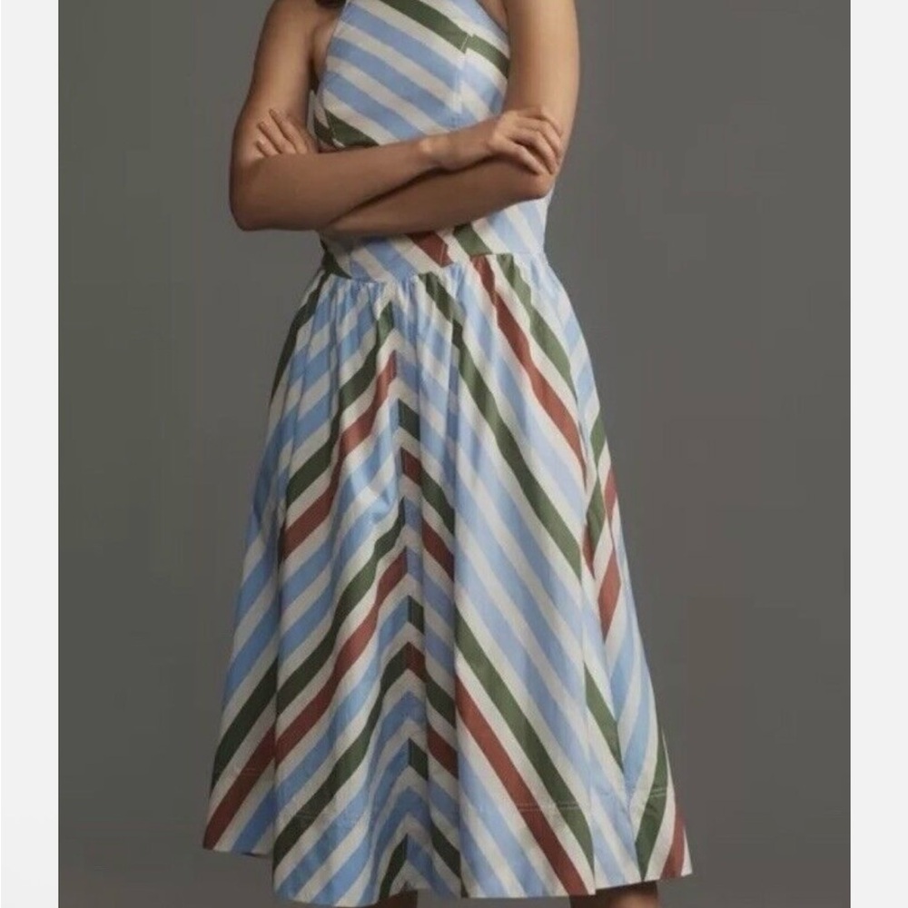 Maeve Halter Midi Sundress